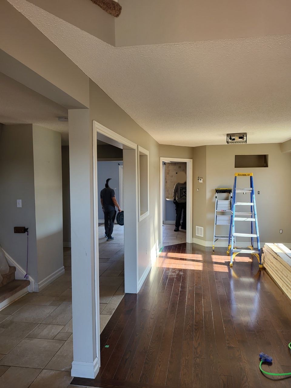 Load bearing wall removal